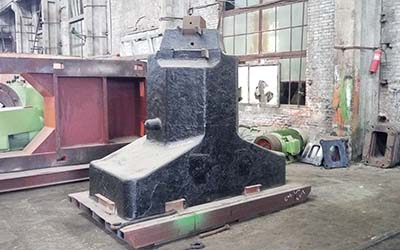 Anvil of Pneumatic Power Forging Hammer